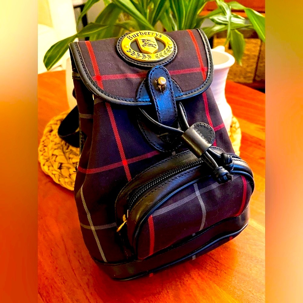 Burberrys Vintage Mini Backpack - image 8
